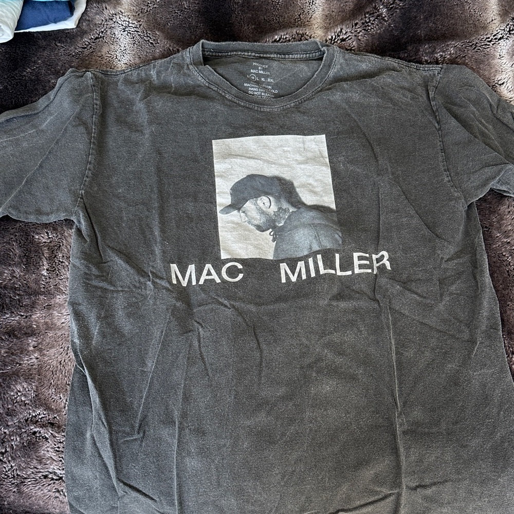 Mac Miller Graphic T-Shirt - Black